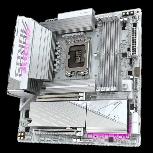 B860MAORUSELITEWIFI6EICE Материнская плата Gigabyte B860M AORUS ELITE WIFI6E ICE, фото 3 B860MAORUSELITEWIFI6EICE Материнская плата Gigabyte B860M AORUS ELITE WIFI6E ICE, фото 3