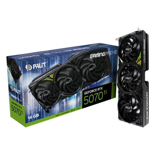 NE7507T019T2-GB2031U Видеокарта/ RTX5070TI 16GB PA-RTX5070Ti GAMINGPRO-S 16GB PALIT