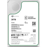 ST28000NM000C Жесткий диск/ HDD Seagate SATA 28Tb 7200 Exos X28 6Gb/s 512Mb official recertified MTBF - 2.5M hrs 1 year warranty (replacement ST26000NM000C, ST28000NM003K)