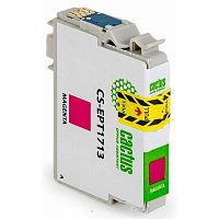 -/ Картридж струйный Cactus CS-EPT1713 17XL пурпурный (10мл) для Epson XP-33/103/203/207/303/306/403/40