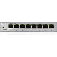 GS1200-8-EU0101F Коммутатор/ ZYXEL GS1200-8 Smart 8-port GbE Switch, VLAN, IGMP, QoS, Link Aggregation