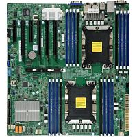 MBD-X11DPI-N-B Системная плата/ MB Supermicro X11DPI-N-B, 2x LGA 3647, C622, 16xDDR4 Up to 4TB 3DS ECC RDIMM/3DS ECC LRDIMM, 4 PCI-E 3.0 x16,, 2 PCI-E 3.0 x8, M.2 Interface: 2 PCI-E 3.0 x4, M.2 Form Factor: 2242/2260/2280/22110, M.2 Key: M-Key, 2 PCI-E 3.