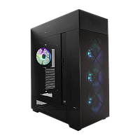 IW-CS-MFDELU-BLK Корпус без блока питания/ Case InWin Modfree Deluxe, Full-Tower, TG, 4x140mm ARGB, 2xUSB-A 3.0 + 1xUSB-C 3.2, E-ATX, ATX, mATX, mITX Black