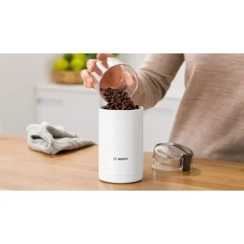 TSM6A011W Кофемолка BOSCH/ Кофемолка, белый фото 5