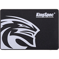 P3-4TB Твердотельный накопитель/ Kingspec SSD P3-4TB, 4096GB, 2.5" 7mm, SATA3, R/W 580/500MB/s, IOPs н.д./н.д., TBW 1920, DWPD 0.4 (3 года)