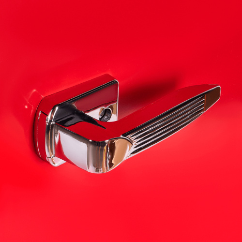 MFF83RR Холодильник MAUNFELD/ Холодильник MAUNFELD, ВхШхГ 831х474х447мм, объем 92 л, морозильная камера внутри, ретро стиль, механическое управление, ручная разморозка, энергоэффективность А+, цвет красный фото 7