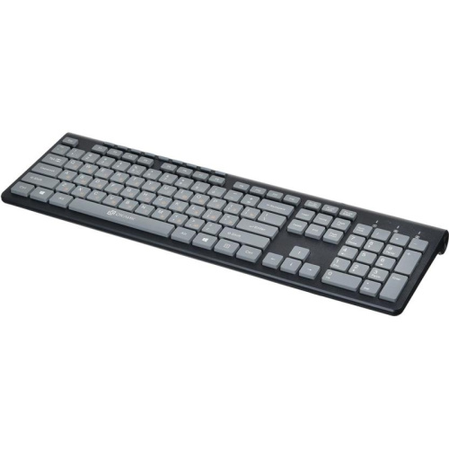 1067199 Клавиатура Oklick 480M черный/серый USB slim Multimedia (1067199) фото 13