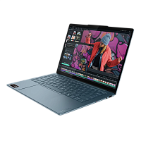 83JY000ARK Ноутбук/ Lenovo Yoga Slim 7 14AKP10 14"(2880x1800 OLED)/AMD Ryzen AI 7 350(2Ghz)/32768Mb/1024PCISSDGb/noDVD/Int:AMD Radeon 860M/Cam/BT/WiFi/70WHr/war 1y/1.19kg/tidal teal/Win11Home + 65W, RU kbd