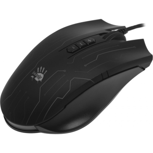 Q82 Мышь A4Tech Bloody Q82 черный/рисунок оптическая 6200dpi USB3.0 8but фото 9