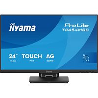 T2454MSC-B3AG Монитор Iiyama 24" ProLite T2454MSC-B3AG черный IPS LED 4ms 16:9 HDMI M/M глянцевая HAS 1000:1 300cd 178гр/178гр 1920x1080 75Hz DP FHD USB Touch 5.4кг