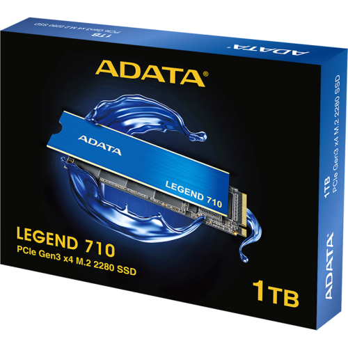 ALEG-710-1TCS Твердотельный накопитель/ ADATA SSD LEGEND 710, 1024GB, M.2(22x80mm), NVMe 1.4, PCIe 3.0 x4, 3D NAND, R/W 2400/1800MB/s, IOPs 180 000/150 000, TBW 260, DWPD 0.23, with Heat Sink (3 года) фото 9 ALEG-710-1TCS Твердотельный накопитель/ ADATA SSD LEGEND 710, 1024GB, M.2(22x80mm), NVMe 1.4, PCIe 3.0 x4, 3D NAND, R/W 2400/1800MB/s, IOPs 180 000/150 000, TBW 260, DWPD 0.23, with Heat Sink (3 года) фото 9