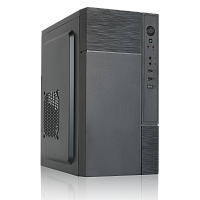 FZ-017 Корпус без блока питания/ Case Forza mATX case, black, W/O PSU, w/2xUSB2.0, w/pwr cord, w/o FAN