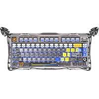 6972448923637 Игровая клавиатура/ Механическая клавиатура Gravastar Mercury K1 Pro GRY