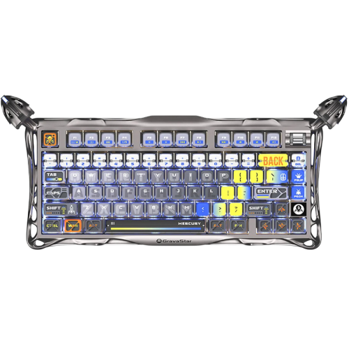 6972448923637 Игровая клавиатура/ Механическая клавиатура Gravastar Mercury K1 Pro GRY 6972448923637 Игровая клавиатура/ Механическая клавиатура Gravastar Mercury K1 Pro GRY