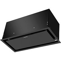 MZRCool60Black Кухонная вытяжка MAUNFELD/ Полновстраиваемая, 1250 м3/ч, ширина 60 см, глубина 29 см, 4 скорости, бесконтактное управление, цвет: черный, стекло