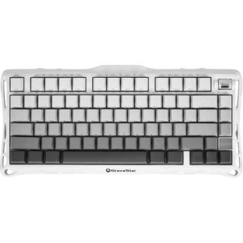 6972448923002 Игровая клавиатура/ Механическая беспроводная клавиатура Gravastar Mercury K1 Gradient Белый 6972448923002 Игровая клавиатура/ Механическая беспроводная клавиатура Gravastar Mercury K1 Gradient Белый