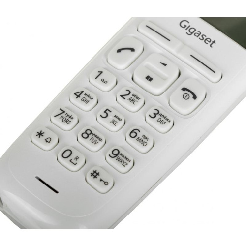 S30852-H2802-S302 Р/Телефон Dect Gigaset A170 SYS RUS белый АОН фото 4