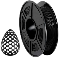 -/ Филамент NV PRINT TPU Black для 3D печати диаметр 1.75мм   масса 1 кг