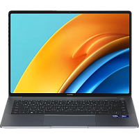 53014MTV Ноутбук Huawei FlemingH-W5211T Core Ultra 5 32Gb SSD1Tb Intel Iris Xe graphics 14" IPS Touch без ОС grey space WiFi BT Cam (53014MTV)
