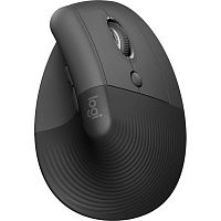 910-006485 Мышь Logitech Lift графитовый оптическая 4000dpi silent беспров. BT/Radio USB для ноутбука 5but (910-006485)