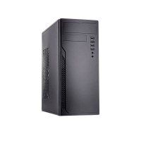 FL-301-RW Корпус без блока питания/ Case Foxline FL-301, ATX, 4xUSB2.0, HDA, w/o FAN, w/o PSU, no PowerCord , w/DVD-RW installed