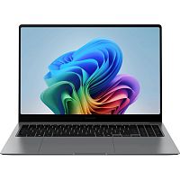 NP960XHA-LG1IN Ноутбук Samsung Galaxy Book 5 Pro NP960 Core Ultra 7 256V 16Gb SSD512Gb Intel Arc 16" AMOLED Touch 2.8K (2880x1800) Windows 11 Home grey WiFi BT Cam (NP960XHA-LG1IN)