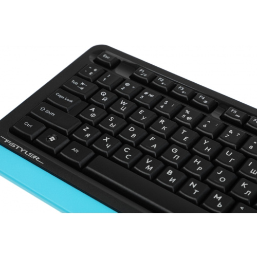 FK10BLUE Клавиатура A4Tech Fstyler FK10 черный/синий USB (FK10 BLUE) фото 6