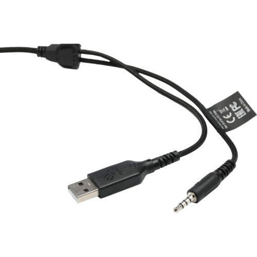 G230P Наушники с микрофоном A4Tech Bloody G230p черный 2м накладные оголовье (G230P) фото 10