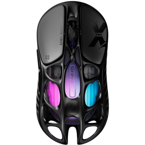6972448923316 Игровая мышь/ Беспроводная игровая мышь Gravastar Mercury X Pro Galaxy Чёрный