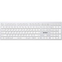FBX50CWHITE Клавиатура A4Tech Fstyler FBX50C белый USB беспроводная BT/Radio slim Multimedia (FBX50C WHITE)