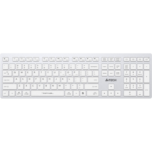 FBX50CWHITE Клавиатура A4Tech Fstyler FBX50C белый USB беспроводная BT/Radio slim Multimedia (FBX50C WHITE) FBX50CWHITE Клавиатура A4Tech Fstyler FBX50C белый USB беспроводная BT/Radio slim Multimedia (FBX50C WHITE)