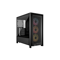 CC-9011296-WW Корпус без блока питания/ Case Corsair Frame 4000D RS ARGB, Midi-Tower, TG, 3x120mm ARGB, 2xUSB-A 3.2, 1xUSB 3.2 Type-C, E-ATX, ATX, mATX, mITX Black
