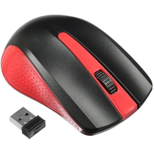 997828 Мышь Oklick 485MW черный/красный оптическая 1600dpi беспров. USB для ноутбука 3but (997828) фото 7 997828 Мышь Oklick 485MW черный/красный оптическая 1600dpi беспров. USB для ноутбука 3but (997828) фото 7