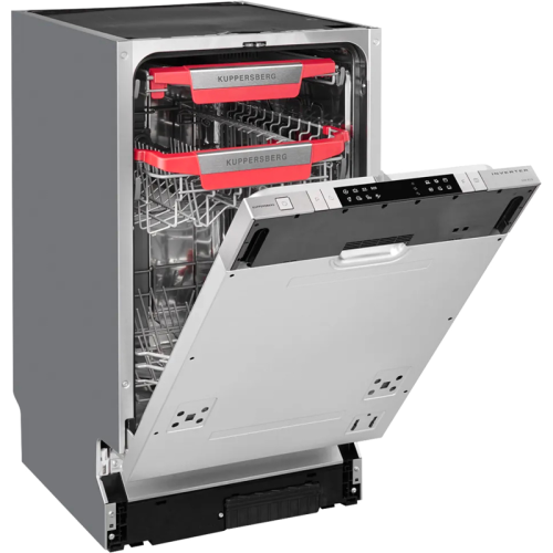 GIM4578 Встраиваемая посудомоечная машина Kuppersberg/ KITCHEN RETAIL / Встраиваемая посудомоечная машина Kuppersberg, узкая, 82х45х55 см, 10 комплектов, 8 программ фото 4