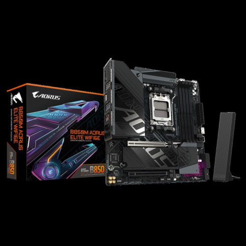B850MAORUSELITEWIFI6E Материнская плата Gigabyte B850M AORUS ELITE WIFI6E, RTL фото 7 B850MAORUSELITEWIFI6E Материнская плата Gigabyte B850M AORUS ELITE WIFI6E, RTL фото 7