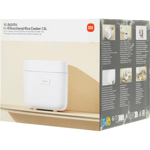 BHR9016EU Рисоварка Xiaomi Multifunctional Rice Cooker 1.5L EU 1.5л 380Вт белый фото 15