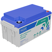 GPL12-65S Батарея Vektor Battery серия GPL (S), GPL 12-65S, напряжение 12В, емкость 68,20 Ач (разряд 20 часов), емкость 65,70 Ач (разряд 10 часов), макс. ток разряда (5 сек.) 650А, макс. ток заряда 16,25 А, свинцово-кислотная типа AGM, клеммы M6, ДxШxВ 35