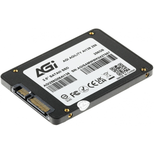 AGI256G06AI138 Твердотельный накопитель AGi SATA-III 256GB AGI256G06AI138 AI138 2.5" [AGI256G06AI138] фото 3