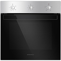 EOGC604S Шкаф духовой газовый MAUNFELD/ Шкаф духовой газовый MAUNFELD EOGC604S (с электрическим грилем), полезный объем 60 л, 5 режимов работы, гидролизная очистка, максимальная температура 250 С, таймер, конвекция, электроподжиг, автоматическое выключени