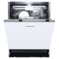 VG60.0 Встраиваемые ПММ шириной 60 см Graude/ Полноразмерная, 598 х 815 х 550 мм, 14 комплектов, подсветка Hi-brightness light, расход воды 11л, 4 программы, 49дБ, 1/2 загрузка, отсрочка старта 3/6/9/12ч, поддон для столовых приборов, AquaStop, А++