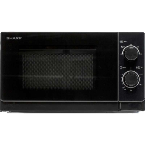 R2000RK Микроволновая печь Sharp/ 20 л, 800 Вт, эмаль, черный фото 2