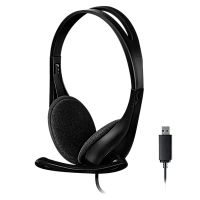 HU-9(BLACK) Наушники с микрофоном/ Наушники с микрофоном A4Tech HU-9 черный 1.8м накладные USB (HU-9 (BLACK))