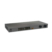 S1-A-S-B02-S10G02-E01G16-A08B00P08:T/DC Коммутатор/ L3 управляемый коммутатор TORUS S1-2-16PL, 24х10/100/1000 Mbps RJ45, 2x 10 GbE SFP+, PoE 802.3af/at, Passive PoE 24-48v, Консольный порт USB Type C, 16к MAC-адресов, 2 встроенных БП, AC: 90–260 В, 50–60