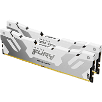 KF564C32RWK2-64 Память оперативная/ Kingston 64GB 6400MT/s DDR5 CL32 DIMM (Kit of 2) FURY Renegade White XMP