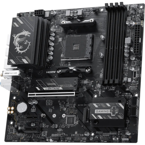 B550MGAMINGPLUSWIFI6E Материнская плата/ B550M GAMING PLUS WIFI6E фото 2