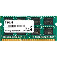 FL3200D4ES22-16G Память оперативная/ Foxline SODIMM 16GB 3200 DDR4 ECC CL22 (1Gb*8)