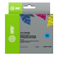 -/ Картридж струйный Cactus CS-C9428 №85 светло-голубой (72мл) для HP DJ 30/130