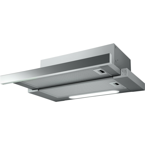 AURORALX/GRX/F/60-PRF0045665C Встраиваемая вытяжка JET AIR/ Встраиваемая, 60 см, 650 м3, кнопочное управление, цвет: нерж.сталь