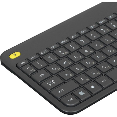 920-007173 Клавиатура/ Logitech Keyboard K400 Wireless Touch Plus RTL Black, USB фото 3 920-007173 Клавиатура/ Logitech Keyboard K400 Wireless Touch Plus RTL Black, USB фото 3