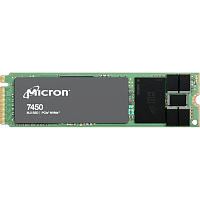 MTFDKBA480TFR-1BC1ZABYY Серверные твердотельные накопители/ Micron SSD 7450 PRO, 480GB, M.2(22x80mm), NVMe, PCIe 4.0 x4, 3D TLC, R/W 5000/700MB/s, IOPs 280 000/40 000, TBW 800, DWPD 1 (12 мес.)